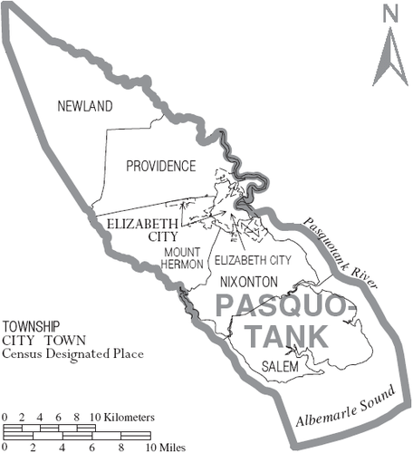 Mount Hermon Township, Pasquotank County, North Carolina